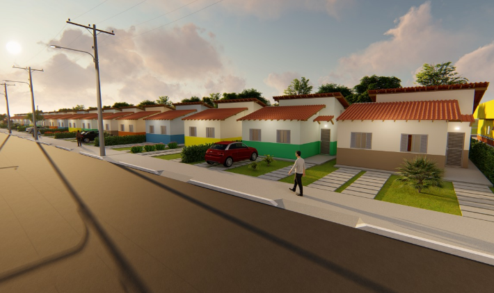 Construção de 250 casas marca o início do programa de saneamento ambiental em Parauapebas