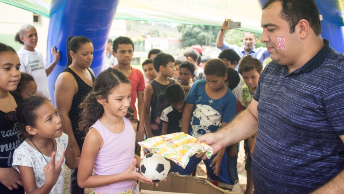 Assistência Social realiza Dia de Recreação para crianças em Curionópolis
