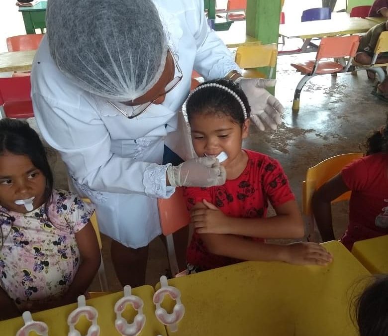 Programa Saúde na Escola  realiza ação sobre Saúde Bucal em Curionópolis