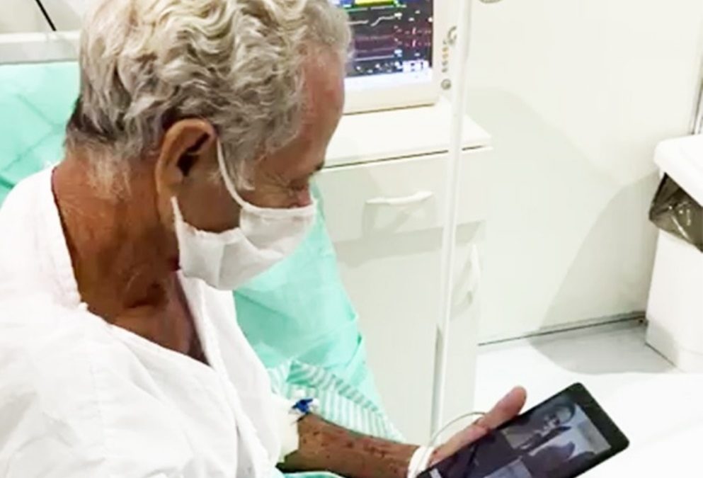Hospital de Campanha de Parauapebas usa tablets para humanizar atendimento