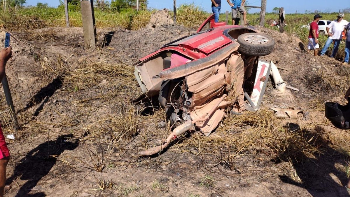 Em grave acidente na Transamazônica, Uno se parte ao meio e idosa morre