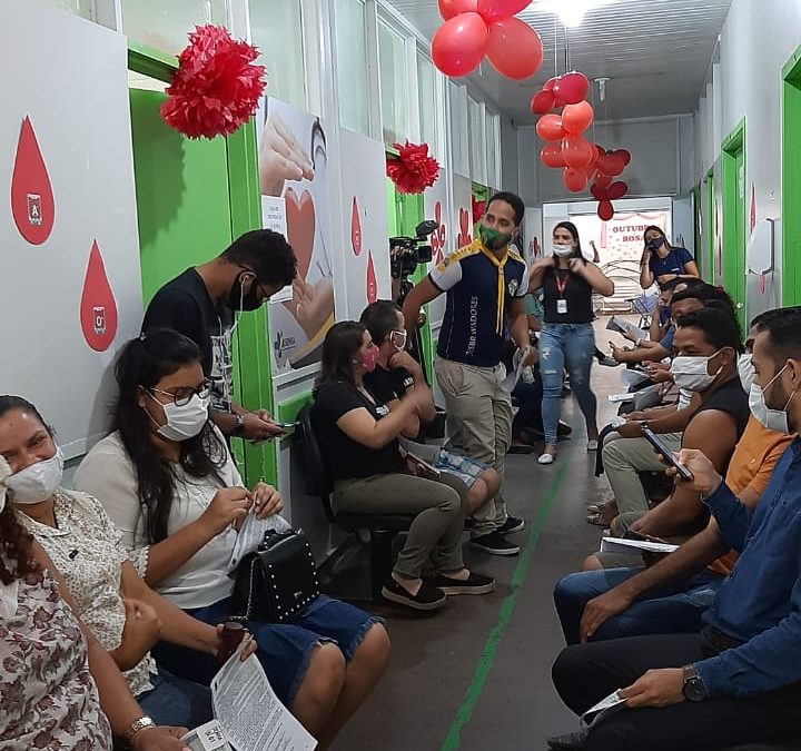 Sucesso total na Campanha de Doação de Sangue em Parauapebas