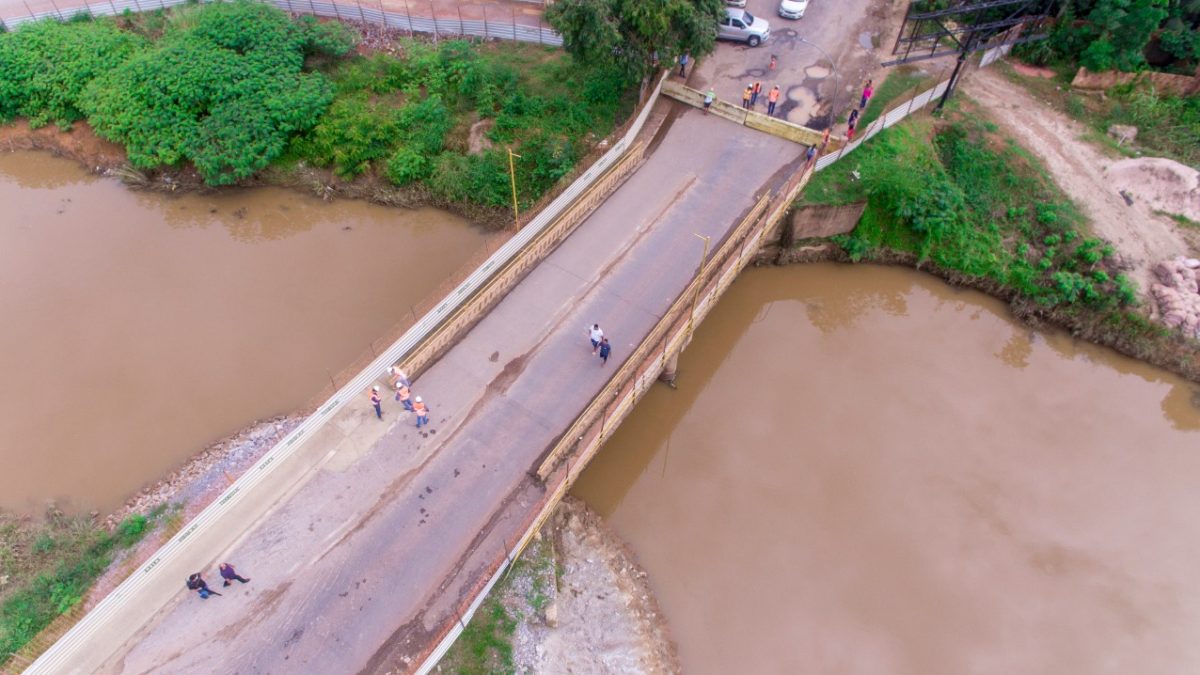 Parauapebas: Pontes que ligam bairros União e Liberdade são vistoriadas