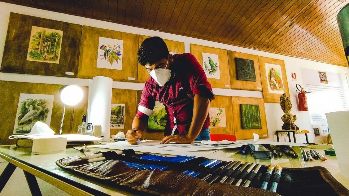 Residência aprimora técnicas de artistas plásticos em Parauapebas
