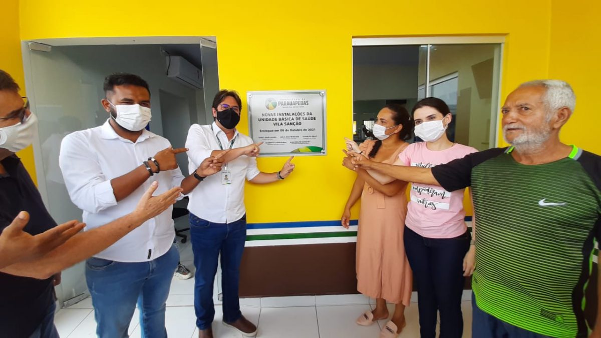 Vila Sanção ganha novas instalações da Unidade Básica de Saúde