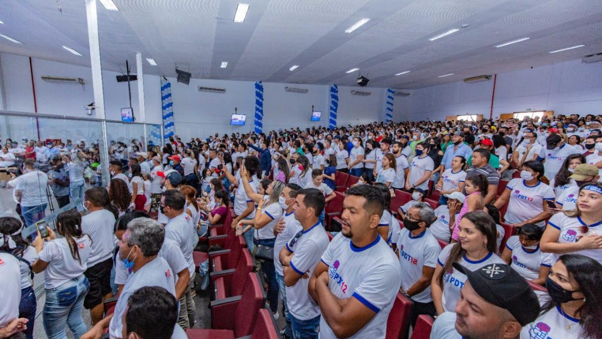 Parauapebas: PDT realiza grande convenção e reúne centenas de pessoas