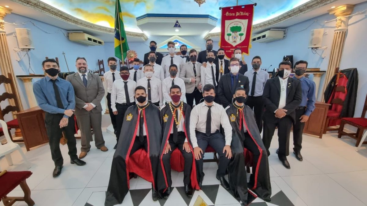 Maçonaria: Ordem DeMolay empossa novo presidente em Marabá
