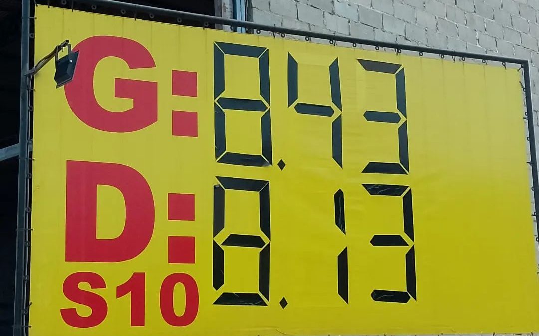 Gasolina em Parauapebas custa até R$ 8,43 e gás de cozinha chega a R$ 150,00