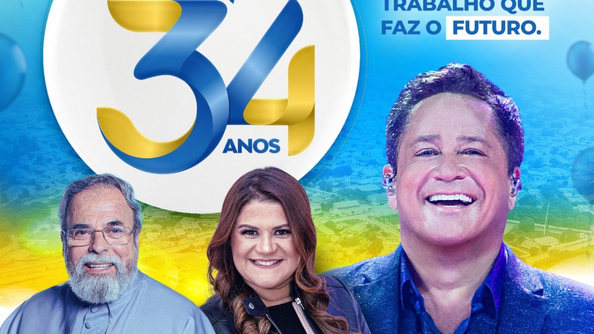 Prefeitura de Curionópolis anuncia programação do aniversário de 34 anos