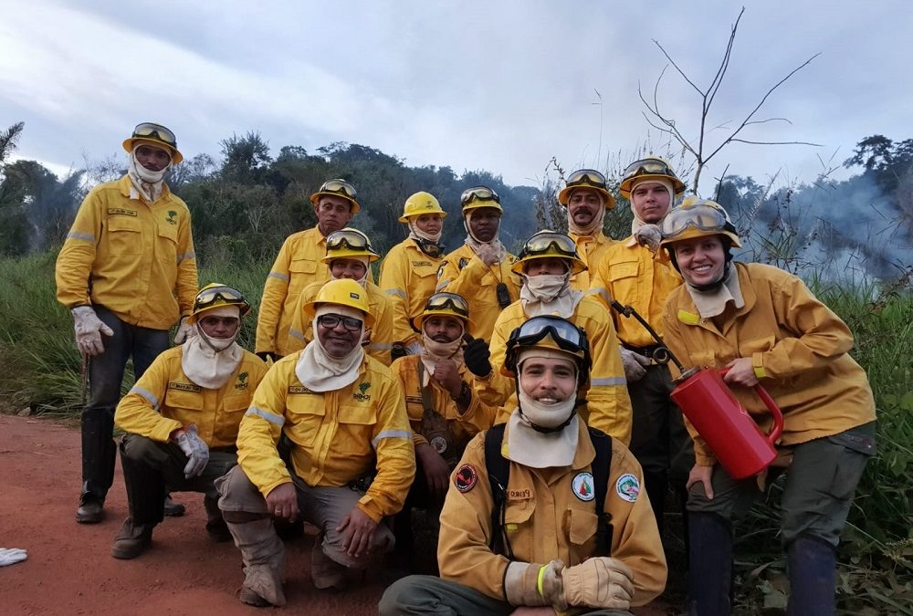 Brigada de Incêndio do ICMBio Carajás participa de treinamento para manejar o fogo em áreas de conservação