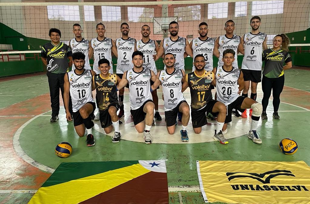 Seleção de Parauapebas vence todos os jogos no Campeonato Paraense de Voleibol