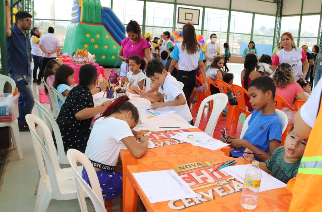 Parauapebas: Mais de 400 crianças do CER II celebraram seu dia