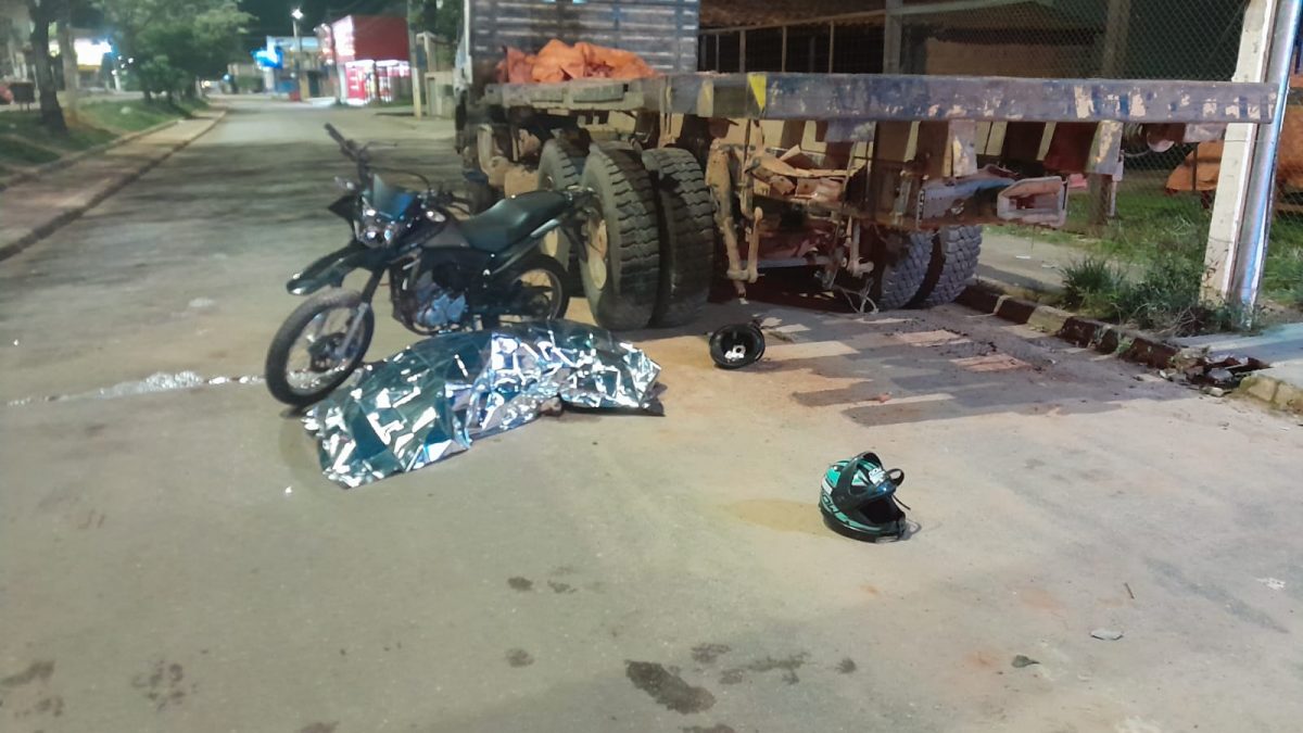 Acidente no Bairro Cidade Jardim mata motoqueiro