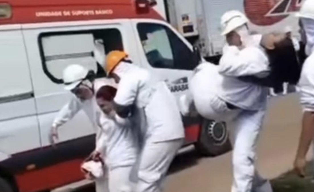 Marabá: Frigorífico tem vazamento de gás amônia, e dezenas de funcionários são levados a hospital