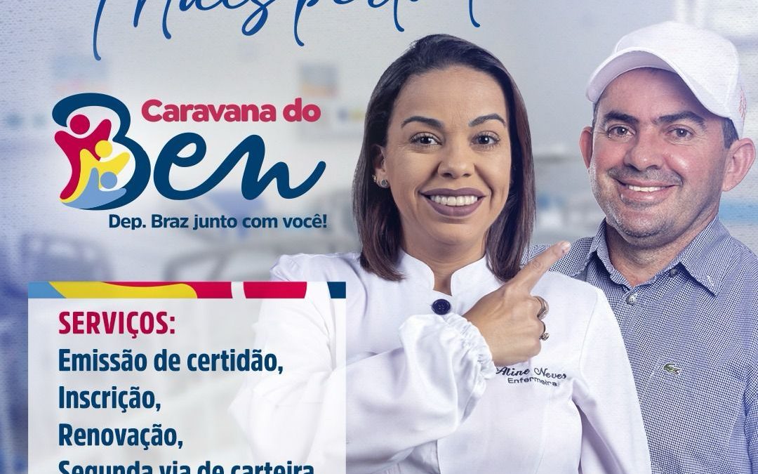 Braz e Caravana do Bem terão ação social para enfermeiros e técnicos industriais