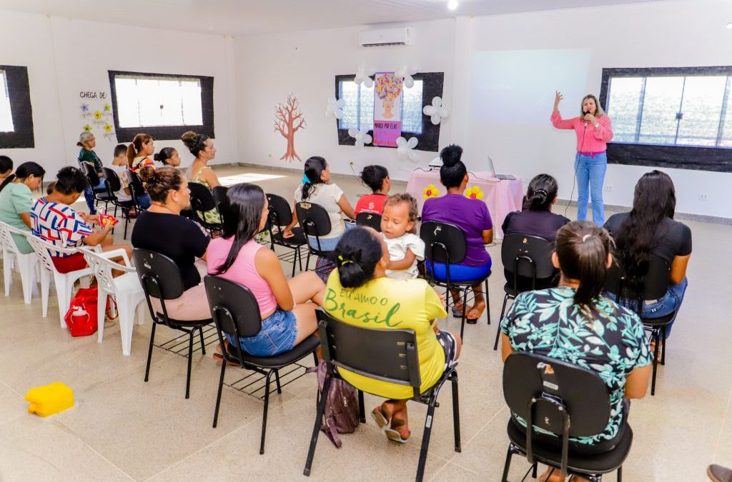 Prefeitura realiza palestra para mulheres no Cras Residencial Canaã